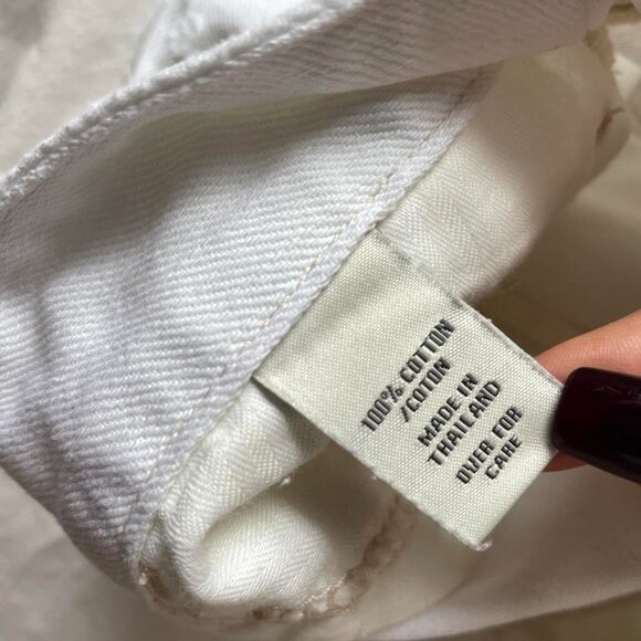 Y2K Abercrombie and Fitch White Mini Skirt - Picture 3 of 7